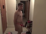 Man in A Thong!