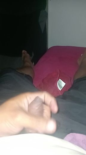 My small uncut cock is so sensitive