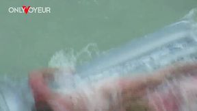 risky beach couple caught fucking each other publicly