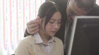 Office Worker Suffering From Sex Deprivation Falls Out Due To A Department Manager's Thick Sex . Miu Shiramine - Miu Miu