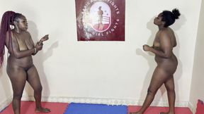 Ghetto Fights 40: Cate Vs Virginia Naked Barefist Mma Catfight