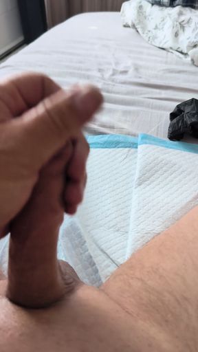 Edging and Masturbating my Cock till I cum