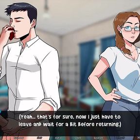 Dawn of Malice: stepmom caught her stepson jerking in her dirty underwear ep 5