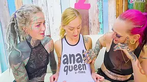 Double Fist Domination Double Fists In Every Hole With Estelle Clark And Irina Faust