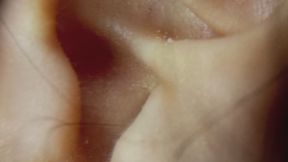 close-up from my ear