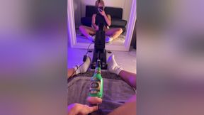 Japanese Boy Fap With Piston Machine