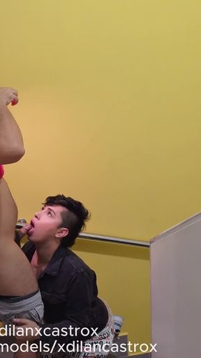 Cruising with Twink From the Building Who Loves to Suck Cock