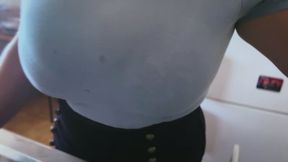 Temptation Ascent -Religious Step-Mommy Roxanne Miller has you all horny and edging while she forbids masturbation in her home, but wears skin tight "conservative" outfits that let you tit worship and body worship 4K