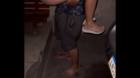 O dia que a Belinha levou tr&ecirc_s gozadas na boca!