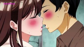 Animated girlfriend gets fucked on living room floor in 3D