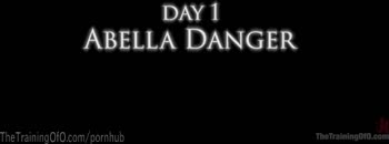 Abella Danger's Bondage Tease: Anal Pounding in Rope Bondage
