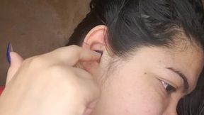 Exploring My Ear with Long, Curious Nails