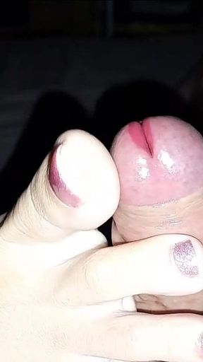 Handjob & footjob from Mamo Sexy