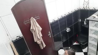 Having sex with my girlfriend in the bar bathroom