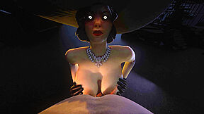 Tall Re Vampire Lady Boobjob With Lady Dimitrescu