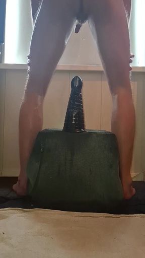 Solo Gay Male - Extreme Anal Destruction Huge Dildo's and Fisting