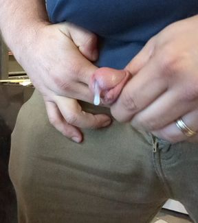 Grandpa wanted to see me cum for him