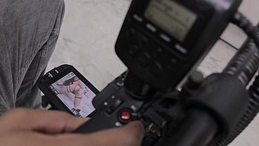 Behind the scenes. IVANNA JAMES, CONNY PEYTON AND DANIELA ORTIZ + pissing. LTP037