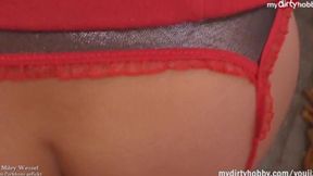 Quick outdoor blowjob and sex (Miley Weasel)