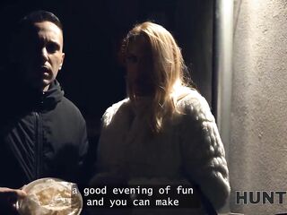 HUNT4K. This golden-haired can make u cum! Sexy sex with Amy Douxxx & Raul Costa
