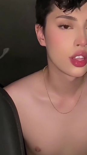 Cruising Beautiful Young Gay Boy Seduces Straight Uber Driver Fucks Him Bareback His Cute Tight Ass in His Car Creampie