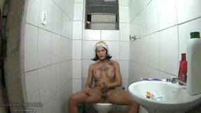 na quarentena a higiene e muito importante sabrina prezotte mostra como se faz raspando o pau e o cuzinho