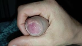 Routine Masturbation of the Boy with the Insatiable Cock Discharges Sperm in the Early Morning