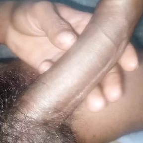 Oh my Good Big Black Cock Hand Job by washroom Indian Desi londa bathroom me hat sa Kam chala liya Shoktlonda