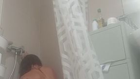 Massive Fake Tits Latina's Household Object Destruction