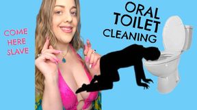 Oral Toilet Cleaning Slave #12