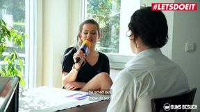 LETSDOEIT - Busty German PornStar Fucks A Lucky Fan