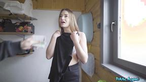 ”Amateur Honey does a P-O-V Ride for Money”