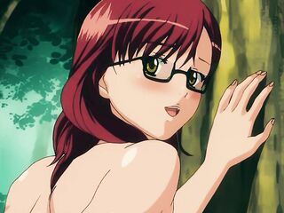 Redhead with Large Melons Likes Banging on the Bus and in the Woods
