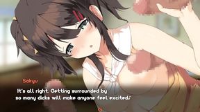 Hentai Game Scene – Armpit Fetish Fun With Sexy Anime Girls