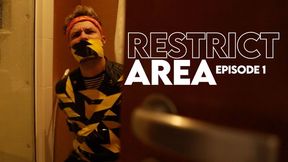 Restrict Area - Episode 1 (720p) Gay Bondage - Gay Domination - Tape Bondage - Roleplay - Gagged - BDSM