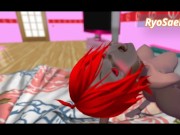 Gamer Girl Gets Horny For a Video Of Pussy Fucked And Masturbates With Big Dildo 3d Hentai Animated