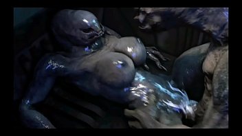 Halo Elites need sex too! (Furry sex, alien sex, Sangheili)