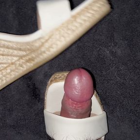 Cum on Used Primark Wedges