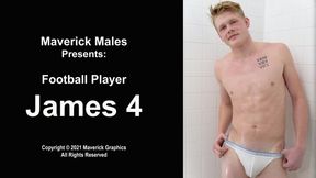 Football Player James 4 Muscle Worship and BJ (720P)