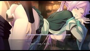 Hentai Anime Eroge – Dungeon of Regalias character Engages in Intense Subtitled Action