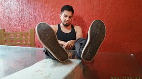 Cute Guy Ricky Gets Humiliated With Merciless Tickling. To Humiliate Him Even More We Ballgagged Him To Avoid Hearing His Annoying Begging. Watch The Pussy Squirm!