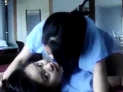 Amateur Asian teen lesbiens humping