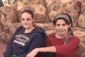 Casting dyke whores pussy licking in 69 position