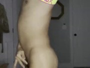 (NO sound audio) amateur dancer