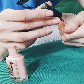 I Painted My Nails. Asmr