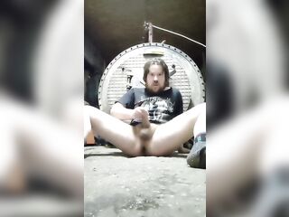 This homosexual dude got bored just wanking his little schlong during the time that sitting on the ribald floor.So this guy decided to stick a wooden stick up his butt!)))))