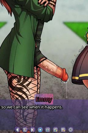 Futadomworld: a Bunch of Futas with Big Cocks Throat Fuck Male in the Back Alley - Episode 6