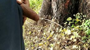 Indian Boy Playing with Cock, Pissing