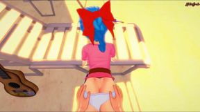 Dragonball Z hentai - Fucking Bulma from your POV.