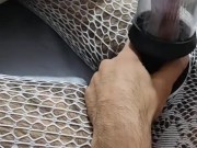 Flaco le da si Primer uso a máquina de vacío